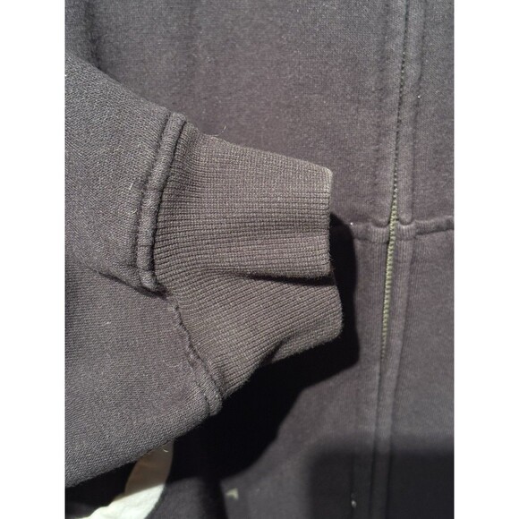 Vintage Y2K Legendary Whitetails Sweatshirt Adult XL Black Full Zip Hoodie Camo - Picture 6 of 13